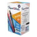 Paper Mate Profile Gel Pen, Retractable, Medium 0.7 mm, Assorted Ink and Barrel Colors, PK36 PK 2095446